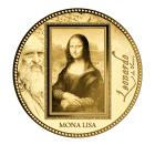 Shape-Goldmünze "Mona Lisa" 1/200 oz. - 113487200000 - 0 - 140px