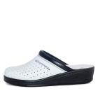 SANITAL LIGHT Damenpantolette weiß/blau 35 - 113493300001 - 0 - 140px