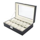 Uhrenbox für 12 Uhren, schwarz-beige - 113498200000 - 0 - 140px