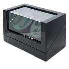 4er Uhrenbeweger "Kubus" pianoblack-grün - 113505100000 - 0 - 140px