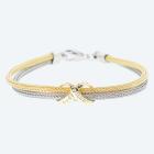 Armband 925 Sterling Silber bicolor - 113524800000 - 0 - 140px