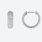 Creolen 925 Sterling Silber rhodiniert Zirkonia - 113526000000 - 0 - 140px