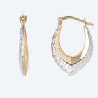 Creolen 925 Sterling Silber bicolor - 113526300000 - 0 - 140px