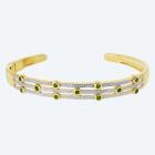 Armreif 925 Silber vergoldet Chromdiopsid - 113534200000 - 0 - 140px
