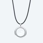 Anhänger Edelstahl Aquamarin Kristalle mit Band - 113547200000 - 0 - 140px