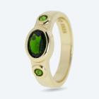 Ring 925 Silber vergoldet Chromdiopsid 17 - 113563800001 - 0 - 140px
