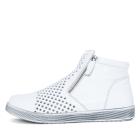 Andrea Conti Damen Lederstiefelette weiß 37 - 113565600002 - 0 - 140px