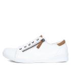 Andrea Conti Damen Ledersneaker weiß/brandy 36 - 113566600001 - 0 - 140px