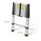 Alu Teleskopleiter 3,2m bis max. 100kg - 113569500000 - 0 - 140px