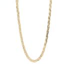 Collier Edelstahl vergoldet geflochten - 113575100000 - 0 - 140px