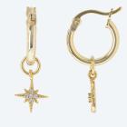 Creolen 925 St. Silber vergoldet Zirkonia - 113596700000 - 0 - 140px