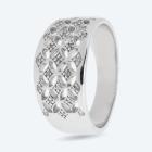 Ring 925 Silber rhodiniert Brillanten 17 - 113602400001 - 0 - 140px