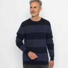Herren-Streifen-Pullover marine/blau XL - 113604500003 - 0 - 140px