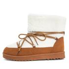 Damen Winterboots braun/weiß 36 - 113610500001 - 0 - 140px