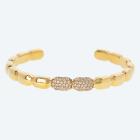 Armreif Edelstahl vergoldet Zirkonia - 113631600000 - 0 - 140px