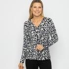 MILANO Design Damen-Strickjacke multicolor 48/50 - 113633900004 - 0 - 140px