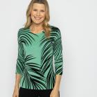 MILANO Design Damen-Pullover grün/schwarz 44/46 - 113634800003 - 0 - 140px