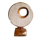 Teakskulptur Bulan - 113647200000 - 0 - 140px
