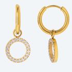 PURELEI Closed Glow Creolen Edelstahl vergoldet - 113664600000 - 0 - 140px