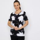 RÖSSLER SELECTION Damen-Shirt schwarz/weiß 54 - 113681800010 - 0 - 140px