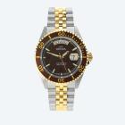 DELMA Herrenuhr "Santiago Day-Date" bicolor braun - 113683900000 - 0 - 140px