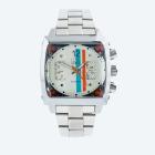 Leno Leontis Herren-Automatikuhr,  creme-orange - 113684800000 - 0 - 140px