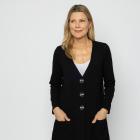 VANESSA STYLE Damen-Cardigan schwarz 48/50 (4) - 113685300004 - 0 - 140px