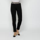 VANESSA STYLE Damen-Hose schwarz/leo 48/50 (4) - 113685700004 - 0 - 140px