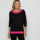 VANESSA STYLE Damen-Shirt schwarz/pink 48/50 (4) - 113686600004 - 0 - 140px