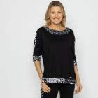 VANESSA STYLE Damen-Shirt schwarz/weiß 48/50 (4) - 113687100004 - 0 - 140px