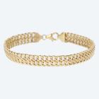 Achterpanzerarmband 375 Gelbgold, ca. 19 cm - 113690000000 - 0 - 140px