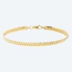 Panzerarmband 375 Gelbgold, ca. 19 cm - 113693000000 - 0 - 140px