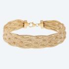 Flechtarmband 375 Gelbgold, ca. 19 cm - 113693100000 - 0 - 140px