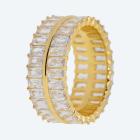 Ring 925 Sterling Silber vergoldet Zirkonia 16 - 113703500001 - 0 - 140px