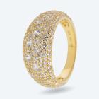 Ring 925 Sterling Silber vergoldet Zirkonia 19 - 113704600004 - 0 - 140px