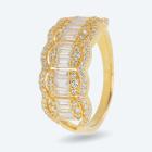 Ring 925 Sterling Silber vergoldet Zirkonia 16 - 113704700001 - 0 - 140px