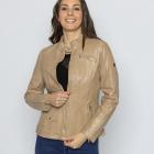 OTTO KERN Damen-Lederjacke stone 40 - 113706500002 - 0 - 140px