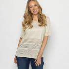 sophistical Women Pullover grau/silber 40/42 - 113717600001 - 0 - 140px