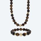 SET: Collier+Armband Tigerauge Magnetverschluß - 113726400000 - 0 - 140px