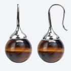 Ohrhänger 925 Sterling Silber Tigerauge rhodiniert - 113744700001 - 0 - 140px