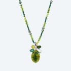 Collier mit Anhänger Feuerachat, Apatit, Jade - 113746400000 - 0 - 140px