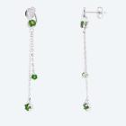 Ohrhänger 925 St. Silber rhodiniert Chromdiopsid - 113762700000 - 0 - 140px