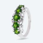 Ring 925 St. Silber rhodiniert Chromdiopsid 18 - 113762900001 - 0 - 140px