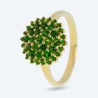 Ring 925 St. Silber vergoldet Chromdiopsid 17 - 113763200001 - 0 - 140px