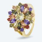 Ring 925 Sterling Silber vergoldet Zirkonia 17 - 113771300001 - 0 - 140px
