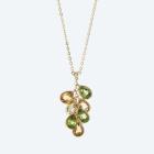 Collier 925 vergoldet Edelsteine multicolor - 113771400000 - 0 - 140px