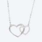 Herzcollier 925 St. Silber rhodiniert Zirkonia - 113772400000 - 0 - 140px