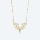 Mittelteil-Collier Engel 925 vergoldet Zirkonia - 113772600000 - 0 - 140px