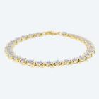 Armband 925 Silber vergoldet Kanada Brillanten - 113775100000 - 0 - 140px