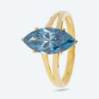 Christian Materne Ring 585 Gold LG Diamant blau 17 - 113799500001 - 0 - 140px